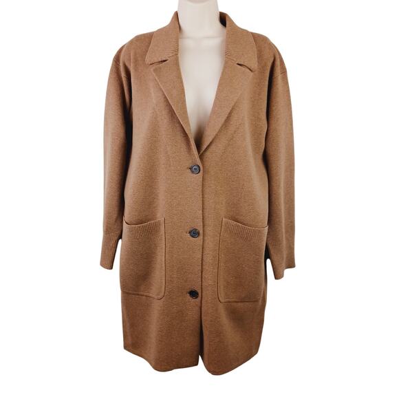 J.Crew Women's SZ S Collared Sweater-Jacket NWOT - Picture 2 of 8